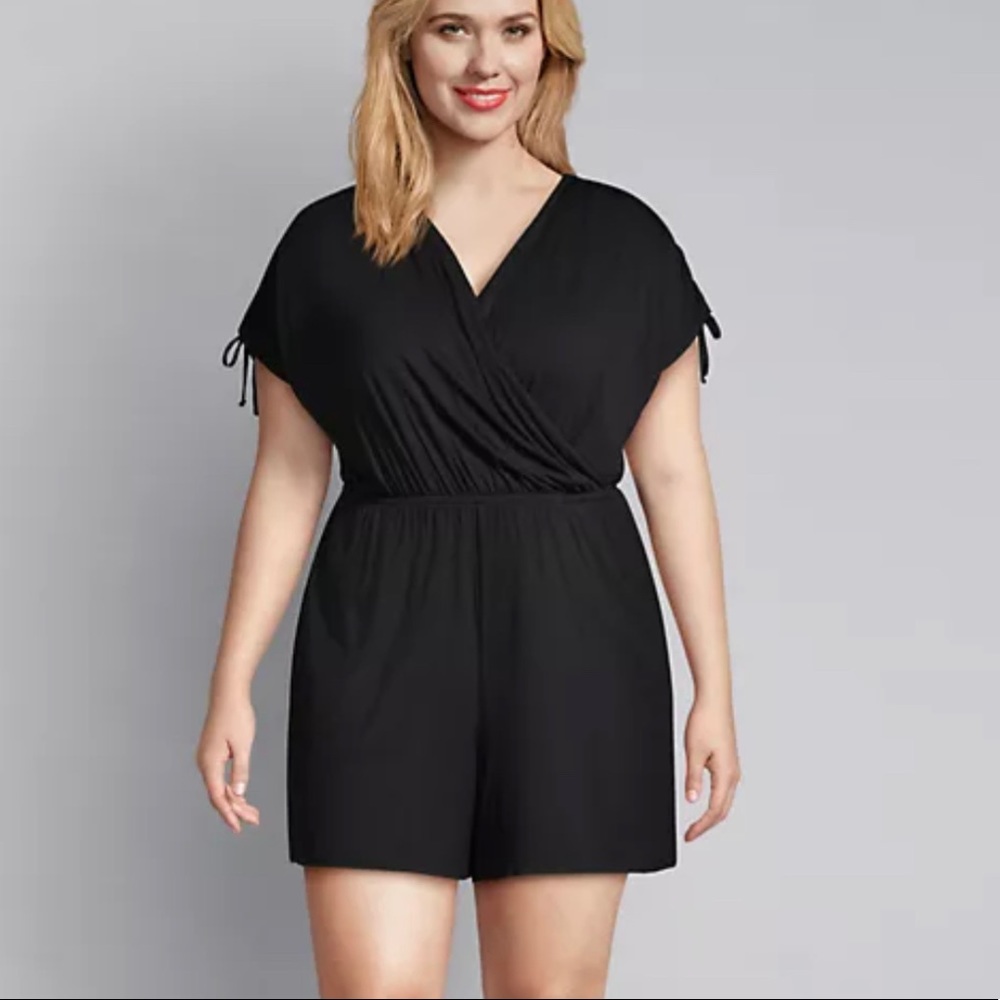 Black Lane Bryant romper